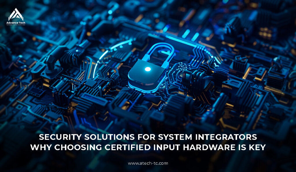 Security Solutions for System Integrators: Why Choosing Certified Input Hardware is Key